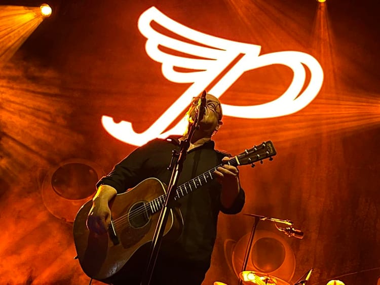 Frank Black Francis of Pixies at Manchester, England's Albert Hall. March, 2024. (Photo courtesy of Ian Corbridge)
